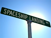 SpaceShip Landing Way