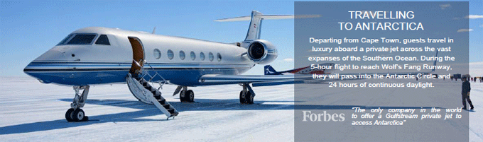 Private Plane to Antarctica