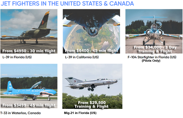 US and Canada Jets