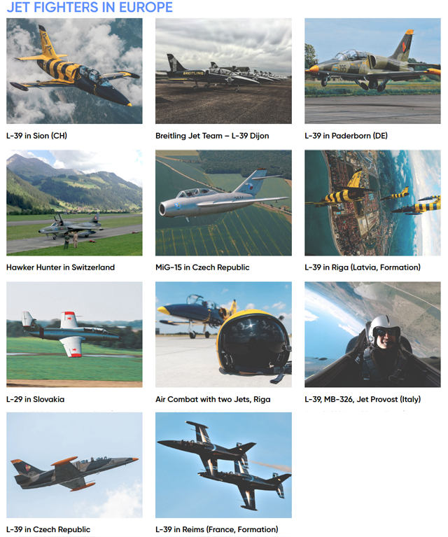 MigFlug Europe Jets