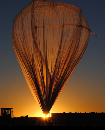 Pre dawn balloon