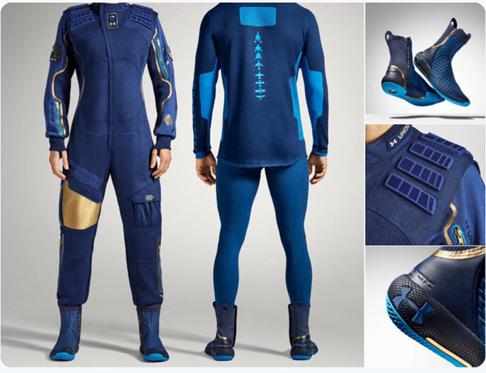 Virgin Galactic Space Suits - jackets, pants, footwear