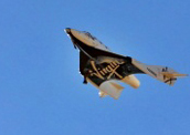 SpaceShipTwo after glide test