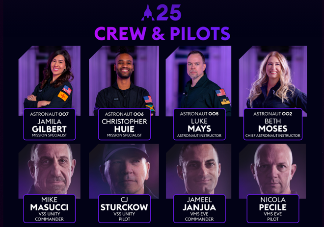 Astronauts for Unity 25 Mission